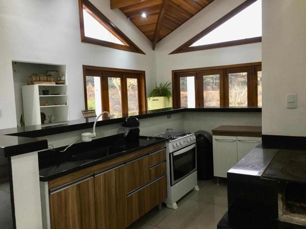 Casa De Campo Com Piscina Jaguariaiva Экстерьер фото