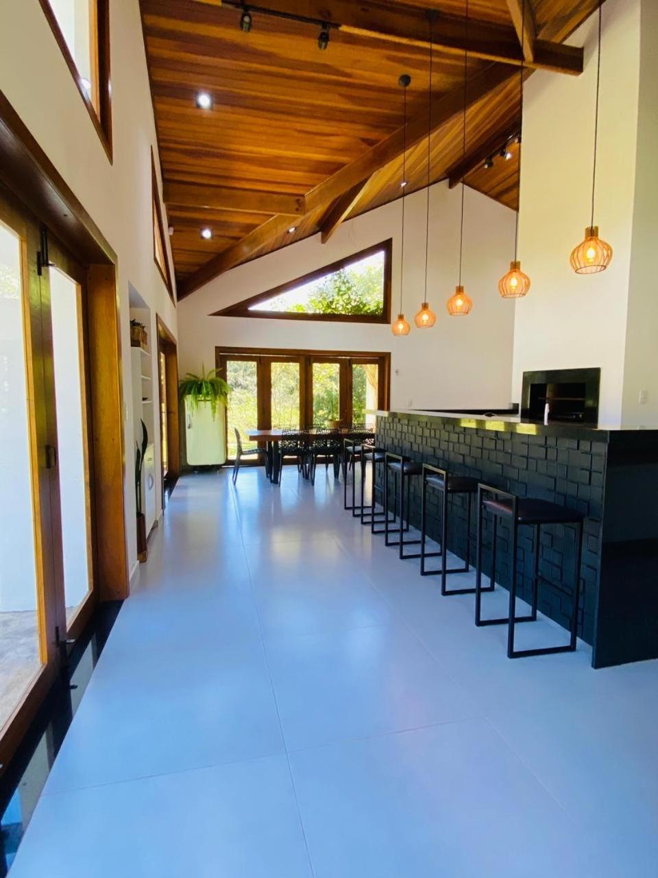 Casa De Campo Com Piscina Jaguariaiva Экстерьер фото